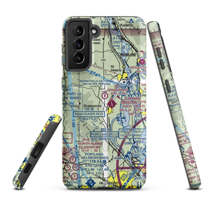 Grabhorn's Airport (8OR6) VFR Sectional Samsung Phone Case