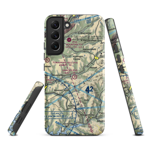 Grace's Landing Airport (NY48) VFR Sectional Samsung Phone Case