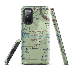 Graham Farms Airport (SN72) VFR Sectional Samsung Phone Case