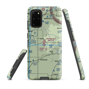 Graham Farms Airport (SN72) VFR Sectional Samsung Phone Case