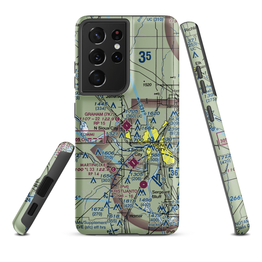 Graham Field (7K7) VFR Sectional Samsung Phone Case Samsung Galaxy S21 Ultra model shown