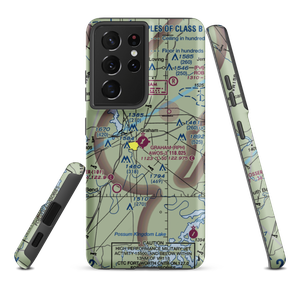 Graham Municipal Airport (RPH) VFR Sectional Samsung Phone Case