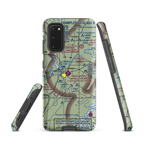 Graham Municipal Airport (RPH) VFR Sectional Samsung Phone Case