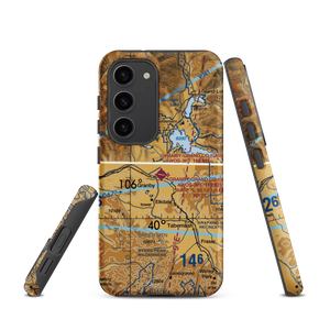 Granby Grand County Airport (GNB) VFR Sectional Samsung Phone Case