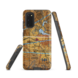 Granby Grand County Airport (GNB) VFR Sectional Samsung Phone Case