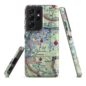 Grand Glaize Osage Beach Airport (K15) VFR Sectional Samsung Phone Case