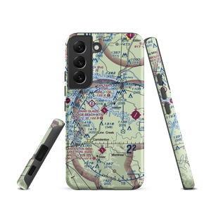 Grand Glaize Osage Beach Airport (K15) VFR Sectional Samsung Phone Case