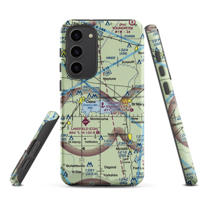 Grand Lake St Marys Seaplane Base (O12) VFR Sectional Samsung Phone Case