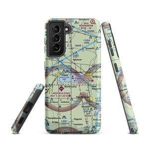 Grand Lake St Marys Seaplane Base (O12) VFR Sectional Samsung Phone Case