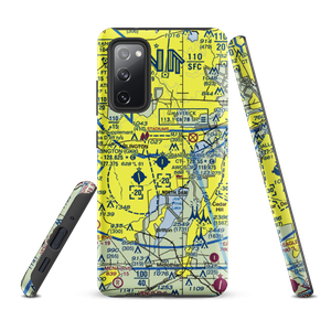 Grand Prairie Municipal Airport (GPM) VFR Sectional Samsung Phone Case