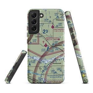Grandfield Municipal Airport (1O1) VFR Sectional Samsung Phone Case
