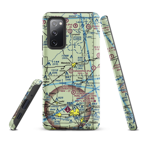 Grandpas' Farm Mendota Airport (0C7) VFR Sectional Samsung Phone Case