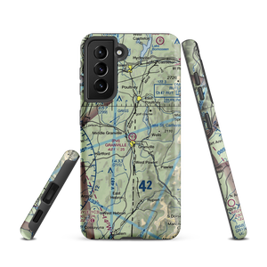 Granville Airport (B01) VFR Sectional Samsung Phone Case