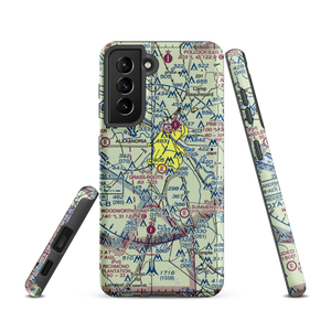 Grass Roots Airport (05LS) VFR Sectional Samsung Phone Case