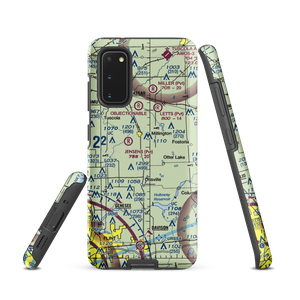 Grass Roots STOLport (9MI5) VFR Sectional Samsung Phone Case