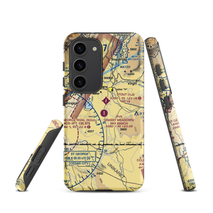 Grassy Meadows/Sky Ranch Landowners Assn Airport (UT47) VFR Sectional Samsung Phone Case