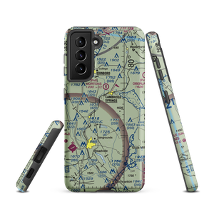 Gravel Run Airport (3PN6) VFR Sectional Samsung Phone Case