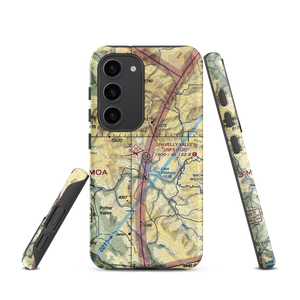Gravelly Valley Airport (1Q5) VFR Sectional Samsung Phone Case
