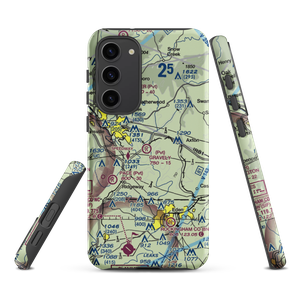 Gravely Airport (VA12) VFR Sectional Samsung Phone Case