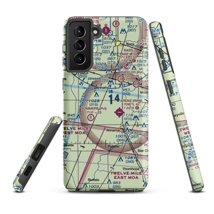 Graves Landing Strip (0IN3) VFR Sectional Samsung Phone Case