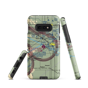 Great Bend Municipal Airport (GBD) VFR Sectional Samsung Phone Case