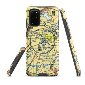 Great Falls International Airport (GTF) VFR Sectional Samsung Phone Case