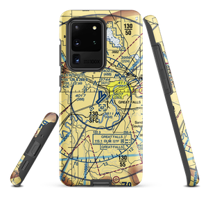 Great Falls International Airport (GTF) VFR Sectional Samsung Phone Case