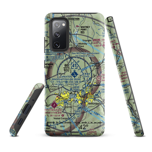 Greater Binghamton/Edwin A Link field (BGM) VFR Sectional Samsung Phone Case