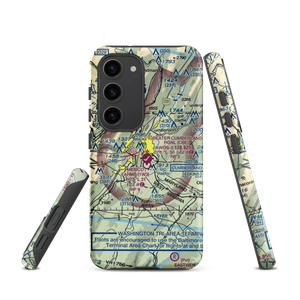 Greater Cumberland Regional Airport (CBE) VFR Sectional Samsung Phone Case