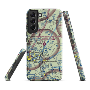 Greater Portsmouth Regional Airport (PMH) VFR Sectional Samsung Phone Case