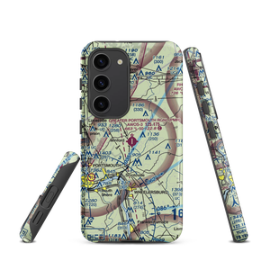 Greater Portsmouth Regional Airport (PMH) VFR Sectional Samsung Phone Case