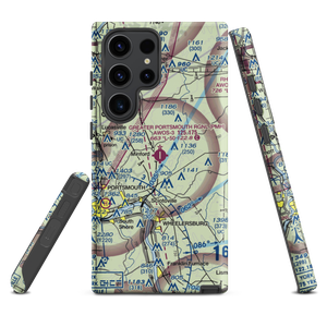 Greater Portsmouth Regional Airport (PMH) VFR Sectional Samsung Phone Case