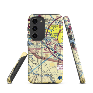 Green Acres Airport (ID68) VFR Sectional Samsung Phone Case