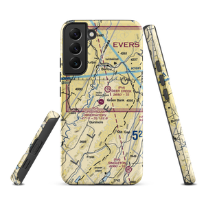 Green Bank Observatory Airport (WV52) VFR Sectional Samsung Phone Case