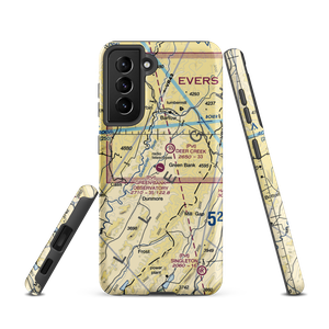 Green Bank Observatory Airport (WV52) VFR Sectional Samsung Phone Case
