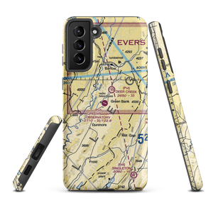 Green Bank Observatory Airport (WV52) VFR Sectional Samsung Phone Case