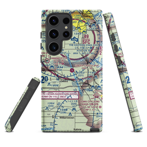 Green Castle Airport (IA24) VFR Sectional Samsung Phone Case