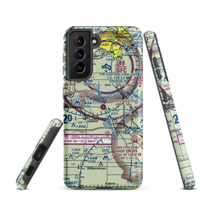 Green Castle Airport (IA24) VFR Sectional Samsung Phone Case