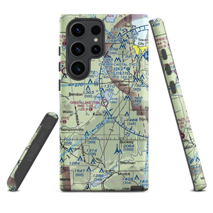 Green Lake Airport (Y88) VFR Sectional Samsung Phone Case