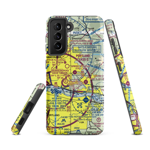 Green Mountain STOLport (WA67) VFR Sectional Samsung Phone Case