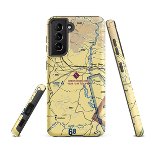 Green River Municipal Airport (U34) VFR Sectional Samsung Phone Case