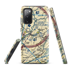 Greenbrier Airport (SSU) VFR Sectional Samsung Phone Case