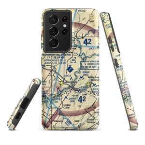 Greenbrier Valley Airport (LWB) VFR Sectional Samsung Phone Case