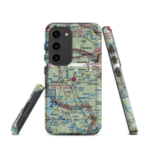 Greene County Airport (WAY) VFR Sectional Samsung Phone Case