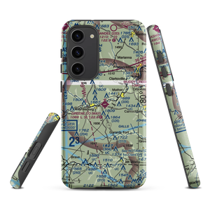 Greene County Airport (WAY) VFR Sectional Samsung Phone Case