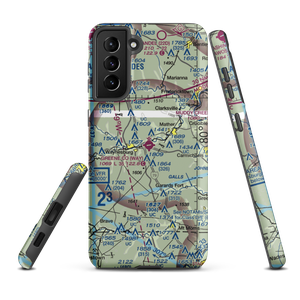 Greene County Airport (WAY) VFR Sectional Samsung Phone Case