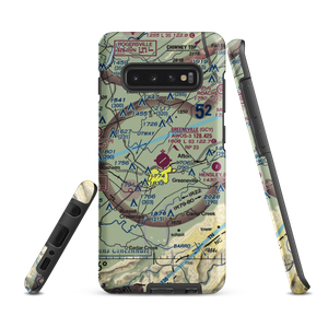 Greeneville-Greene County Municipal Airport (GCY) VFR Sectional Samsung Phone Case