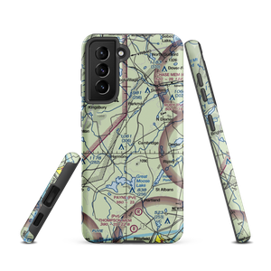 Greenfield Hill Airport (ME70) VFR Sectional Samsung Phone Case