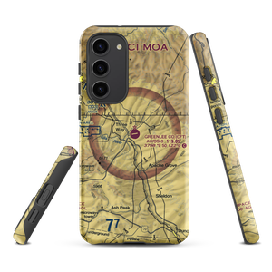 Greenlee County Airport (CFT) VFR Sectional Samsung Phone Case