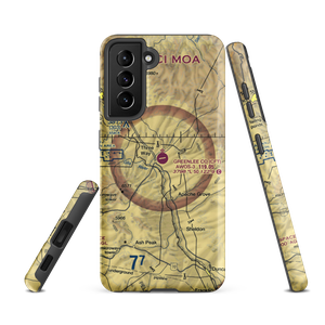 Greenlee County Airport (CFT) VFR Sectional Samsung Phone Case